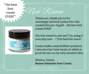 Renew Foot cream Review - Seven Skincare Saviours