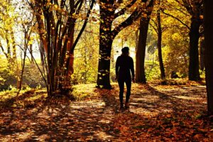 Woman walking