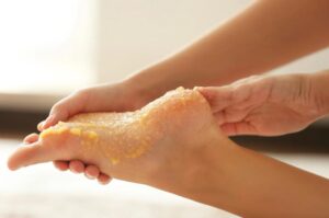 Get scrubbing - fix your feet naturally