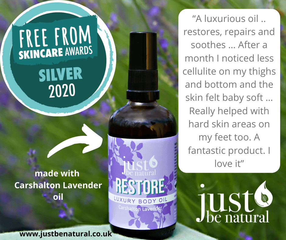 Restore Carshalton Lavender Luxury Body Oil - Image 2