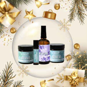 Head to Toe Comfort Ritual Set with body oil, hand cream and foot cream